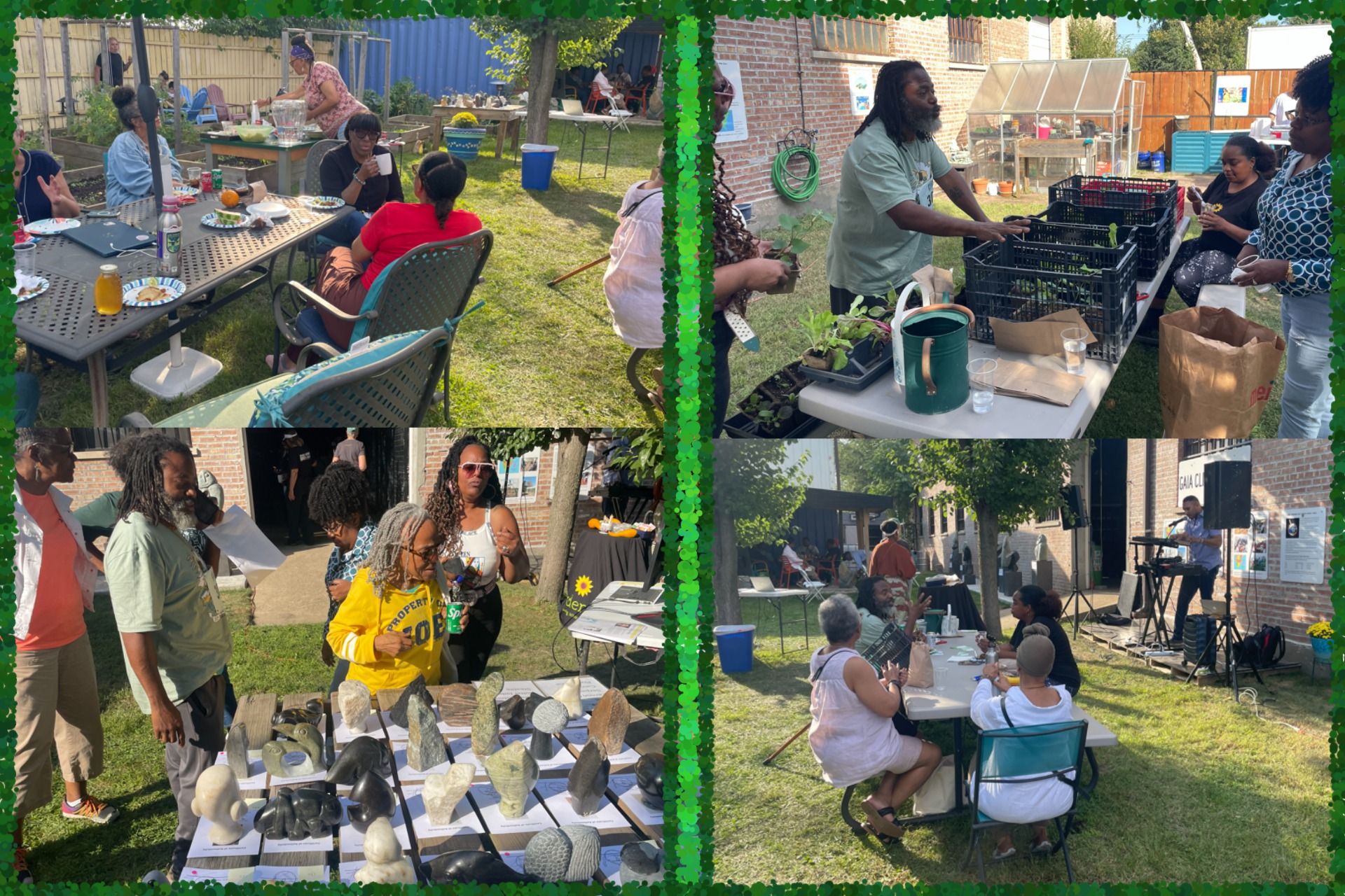 Gaia Garden Club and Art Exhibit